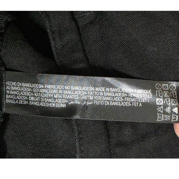 Zara Mens Black Denim Trucker Jacket Size XXL - Picture 5 of 10